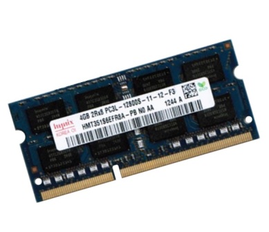 HMT351S6EFR8A-PB | Hynix 4GB (1X4GB) PC3-12800S 1600MHz Dual Rank X8 Unbuffered non-ECC DDR3 SDRAM 204-Pin SoDIMM Memory Module