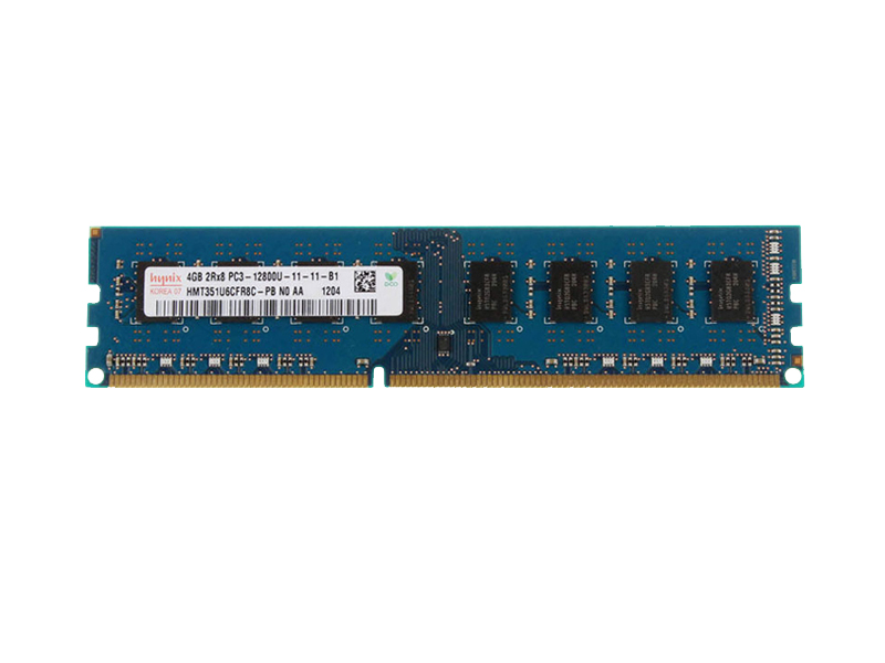 HMT351U6CFR8C-PBN0-AA | Hynix 4GB DDR3-1600MHz PC3-12800 non-ECC Unbuffered CL11 240-Pin DIMM 1.5V Dual Rank Memory Module