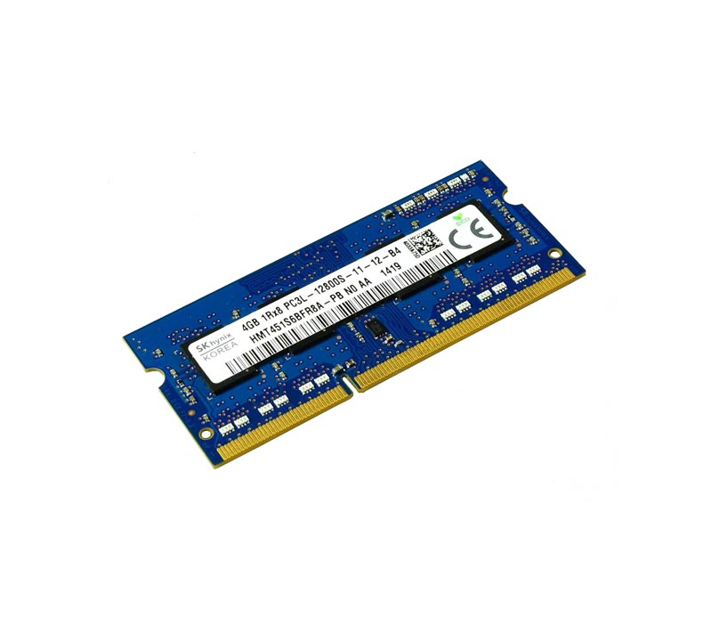 HMT451S6BFR8A-PB | Hynix 4GB DDR3-1600MHz PC3-12800 non-ECC Unbuffered CL11 204-Pin SoDimm 1.35V Low Voltage Single Rank Memory Module