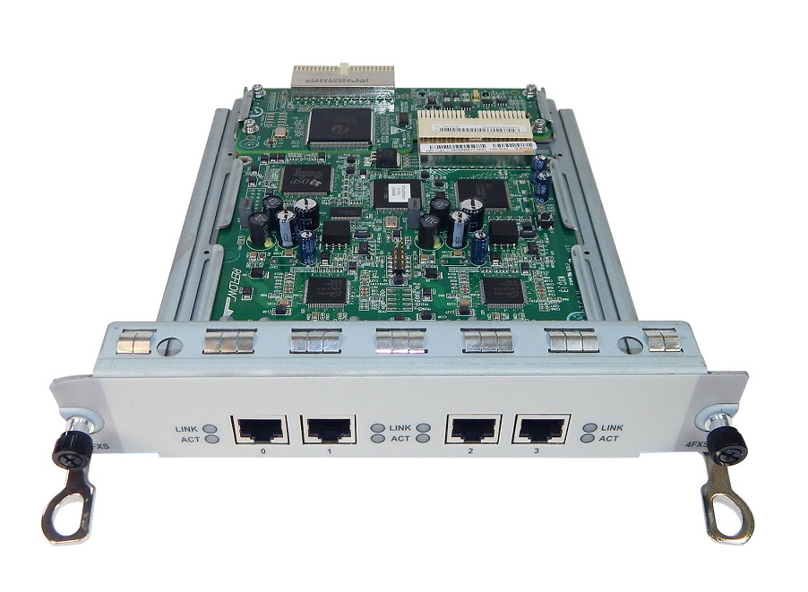 JF824A | HP 4-Port 10/100Base-TX LAN Flexible Interface Card Module
