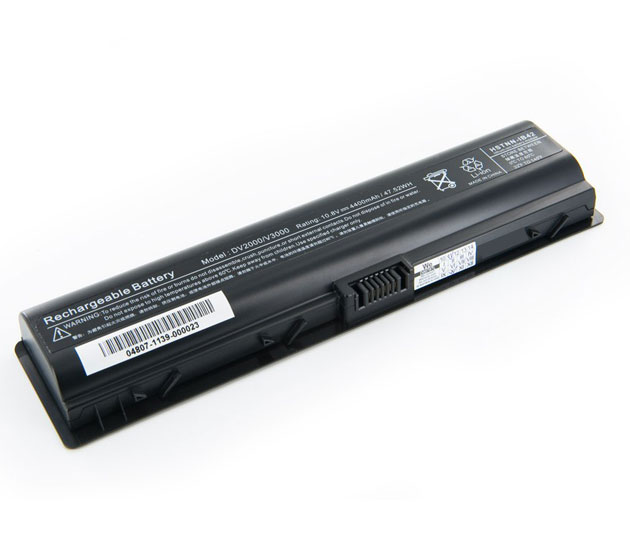HSTNN-OB42 | HP 12-Cell Lithium-Ion 10.8v/8800mAH Notebook Battery For Pavilion DV2000/DV6000 and Presario V3000/V6000 Notebook Series