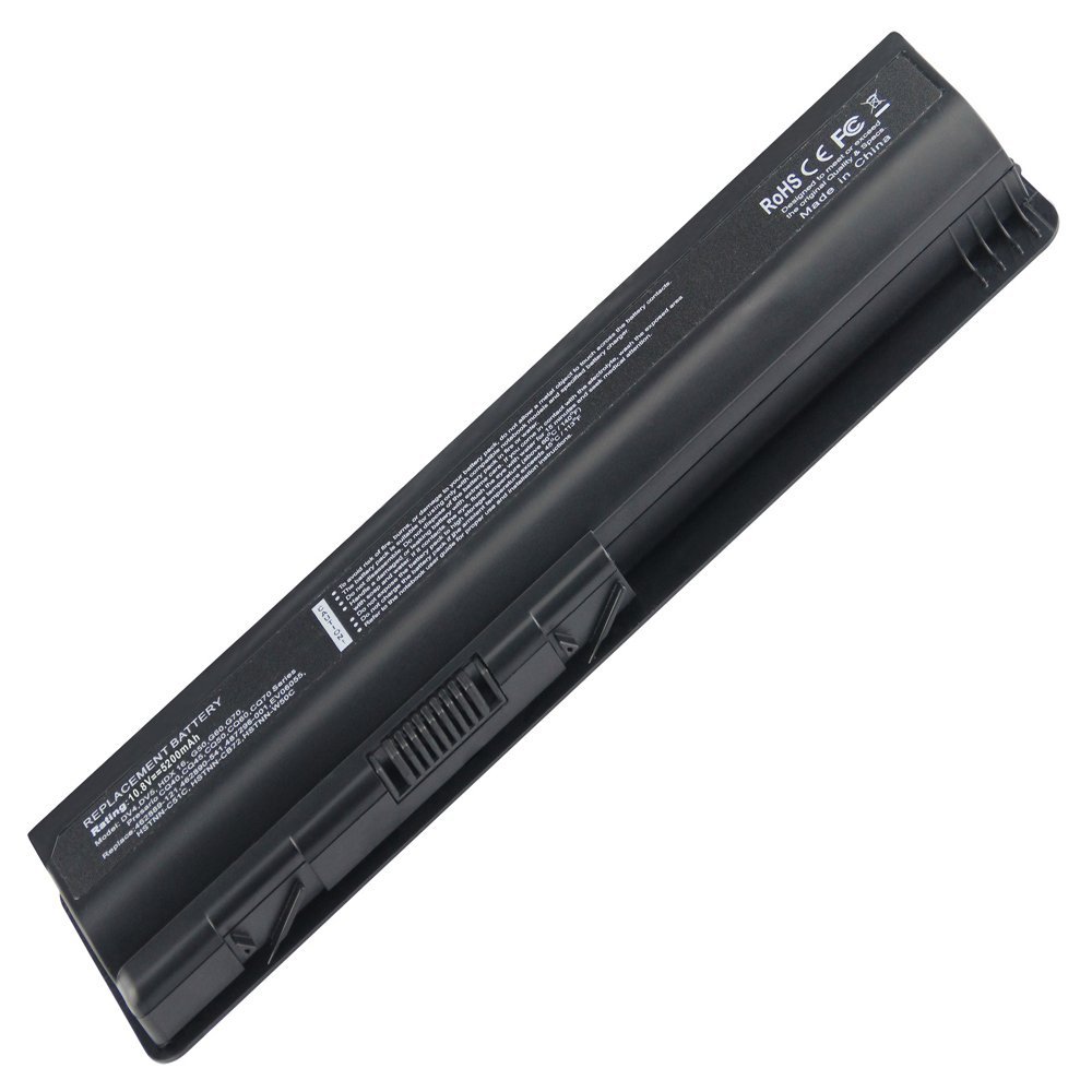 HSTNN-UB72 | HP 6-Cell Lithium-ion (Li-Ion) 10.8VDC 4400mAh Notebook Battery for HP Pavilion dv4/dv5/dv6/HDX16 Series Entertainment Notebook PC