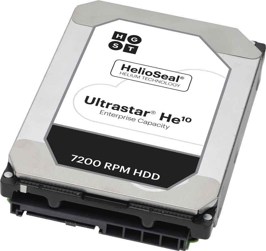 HUH721008ALN600 | HGST UltraStar DC HC510 (HE10) 8TB 7200RPM SATA 6Gb/s 256MB Cache 4KN ISE 3.5-inch Helium Platform Enterprise Hard Drive