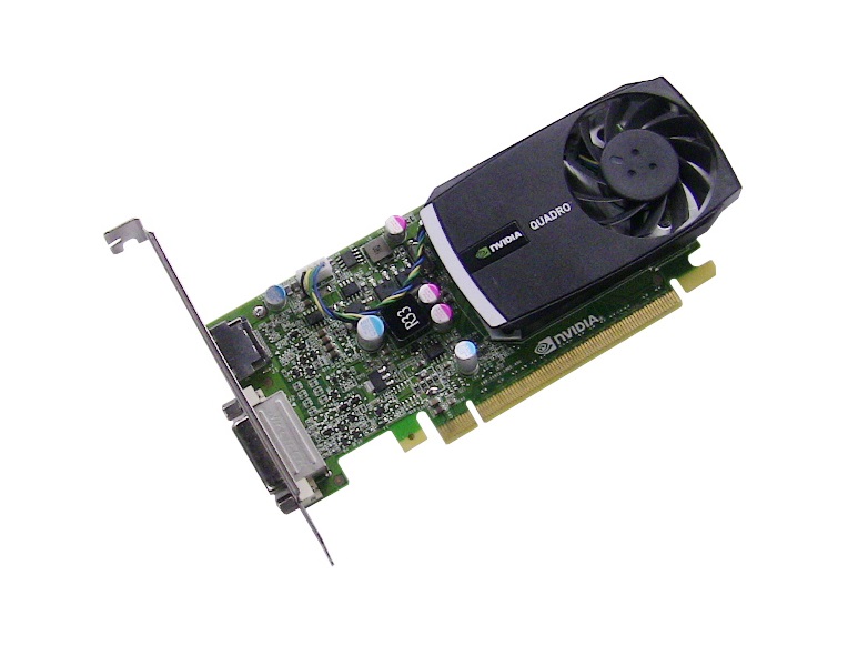 HWGX0 | Dell nVidia Quadro 400 DVI DP 512MB DD3 Video Card (Full Height)