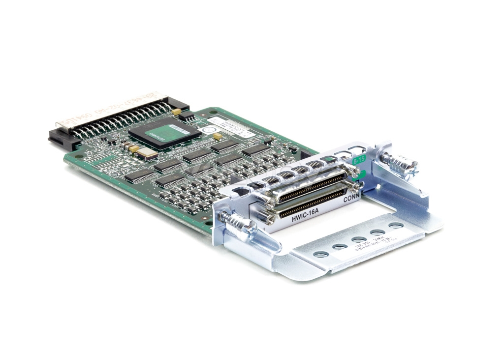 HWIC-16A | Cisco High Speed WAN Interface Card Serial Adapter RS-232 16-Ports