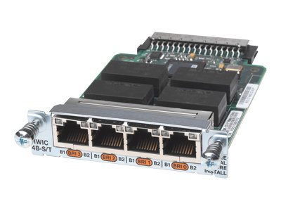 HWIC-4B-S/T-RF | Cisco 4-Port ISDN BRI S / T High-Speed WAN Interface Card