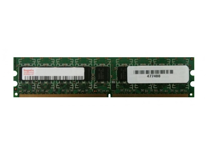 HYMP125U72AP8 | Hynix 2GB PC2-5300 DDR2-667MHz ECC Unbuffered CL5 240-Pin DIMM Memmory Module