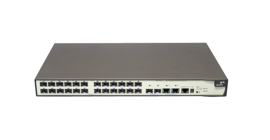 3CR17181-91 | 3Com 5500-EI 28-Port FX Switch - 2 x SFP (mini-GBIC) - 2 x 10/100/1000Base-T