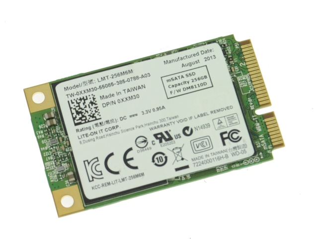 LMT-256M6M | Lite-On 256GB mSATA PCI-e Solid State Drive