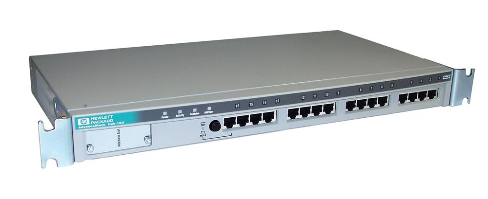 J2611B | HP AdvanceStack 16-Port 10Base-T Ethernet Hub J2611B | HP AdvanceStack 16-Port 10Base-T Ethernet Hub