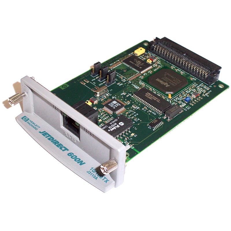 J3113-60001 | HP JetDirect 600N EIO Fast Ethernet 10/100Base-T Internal Print Server
