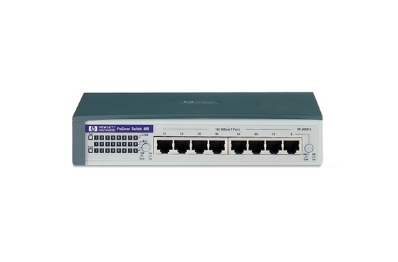 J4097-60501 | HP ProCurve 408 8 x 10/100Base-TX Ethernet Switch without Adapter