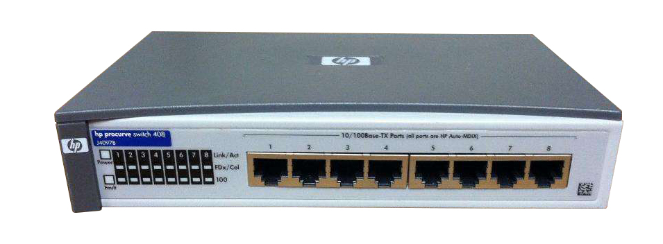 J4097-60601 | HP ProCurve Switch 408 8-Ports 10Base-T 100Base-TX Fast Ethernet switch