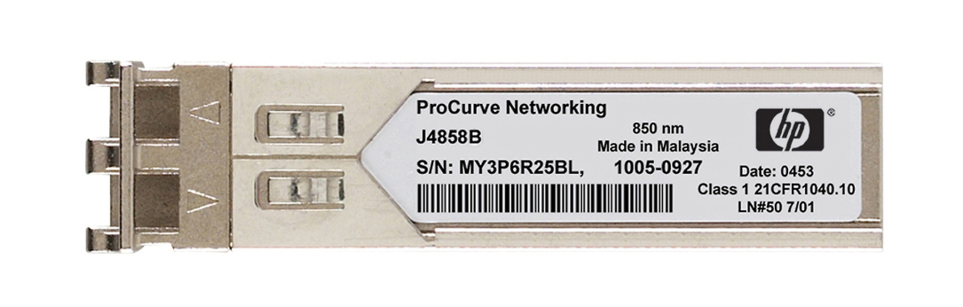 J4858A-10 | HP ProCurve X121 GigaBit-SX-LC SFP Mini-GBIC 850nm Transceiver Module