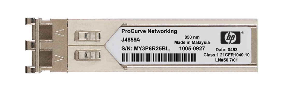 J4859-69001 | HP ProCurve GigaBit-LX-LC 1000BaseLX (mini-GBIC) 1310nm SFP Transceiver Module