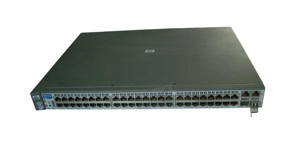J4899-69201 | HP ProCurve Switch 2650 48 Ports 10Base-T 100Base-TX + 2x10/100/1000Base-T/SFP (mini-GBIC) 1U Rack-Mountable Stackable Ethernet Switch