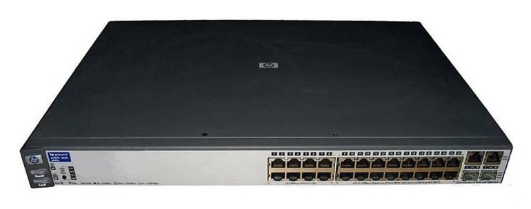 J4900B | HP ProCurve Switch 2626 24-Port x 10Base-T 100Base-TX + 2x10/100/1000Base-T/SFP 1U Rack-Mountable Stackable Switch