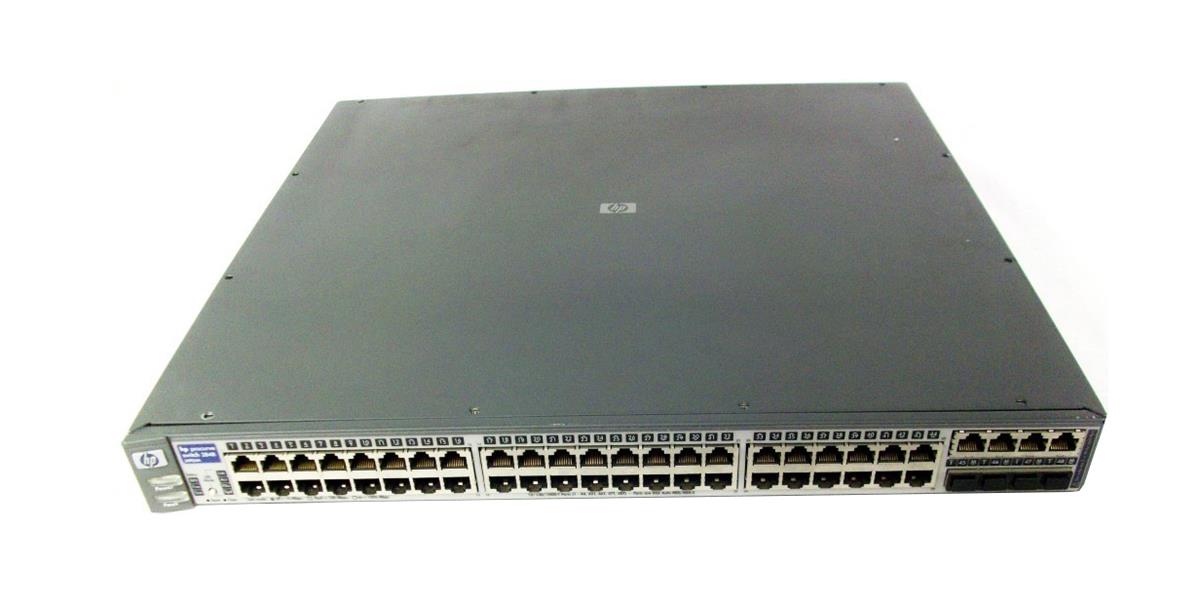 J4904A/N | HP ProCurve Switch 2848 48-Ports 44 x 10/100Base-T + 4 x GigaBit-Ports Managed Stackable GigaBit Ethernet Switch