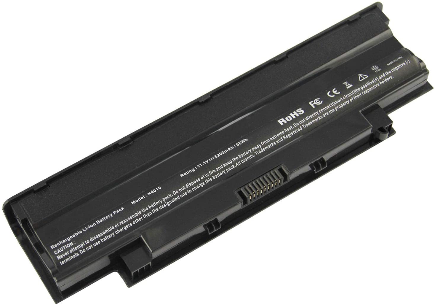 J4XDH | Dell 6-Cell 11.1V 48WHr Lithium-Ion Battery for Inspiron 13R 14R 15R 17R Laptops J4XDH | Dell 6-Cell 11.1V 48WHr Lithium-Ion Battery for Inspiron 13R 14R 15R 17R Laptops