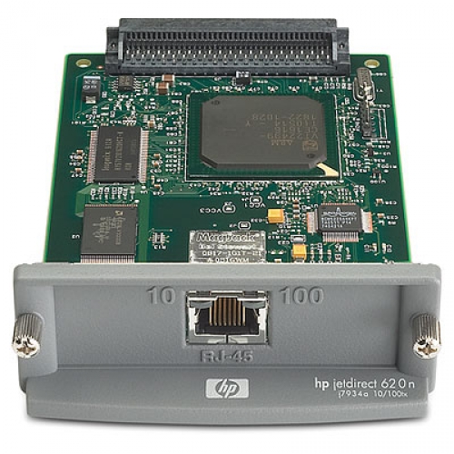 J7934G | HP JetDirect 620N EIO Fast Ethernet 10/100TX RJ45 Internal Print Server