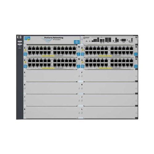 J8700A-DDO | HP ProCurve 5412zl-96G 96-Ports Intelligent Edge Layer-3 7U Rack-mountable Gigabit Ethernet Switch