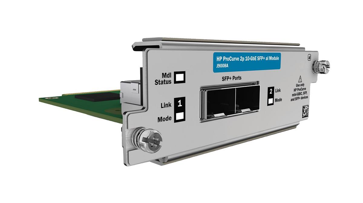 J9008-61001 | HP ProCurve 10-GBE 2-Ports SFP+ AL Expansion Module J9008-61001 | HP ProCurve 10-GBE 2-Ports SFP+ AL Expansion Module