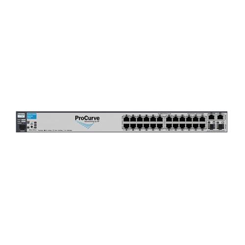 J9085A-N | HP ProCurve E2610-24 24-Ports + 2 x SFP (mini-GBIC) Multi Layer Stackable Managed Fast Ethernet Switch