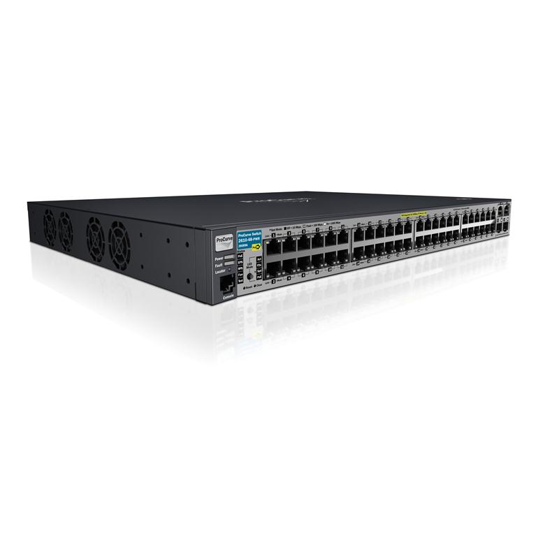 J9089A#ABA | HP ProCurve E2610-48 Switch 48-Ports Fast Ethernet 10Base-T/100Base-TX Rack-Mountable Managed Switch