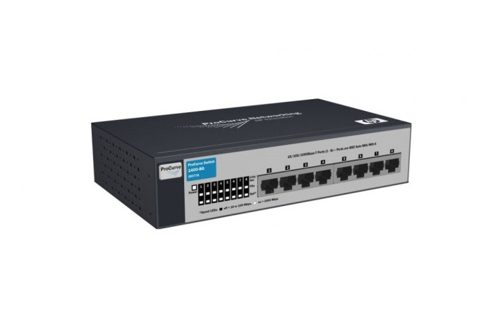 J9559A | HP ProCurve 1410-8G Unmanaged Layer 2 Gigabit Switch