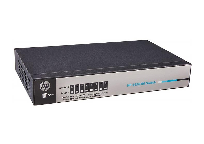 J9661-60001 | HP Procurve 1410-8 8-Ports 10/100Base-T + Layer-3 Unmanaged Fast Ethernet Switch