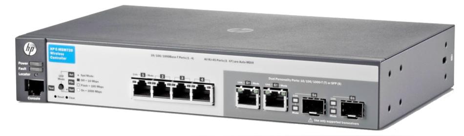J9693A | HP MSM720 Access Controller Network Management Device 6-Ports