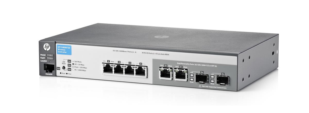 J9694ALA | HP MSM720 Wireless LAN Controller 6 x Network (RJ-45) Rack-Mountable