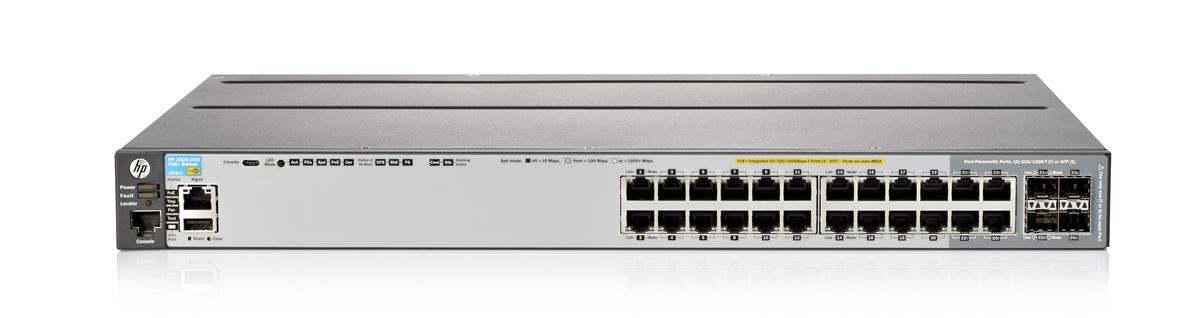 J9727-61001 | HP ProCurve 2920-24G 24-Ports PoE+ Managed Gigabit Ethernet Switch