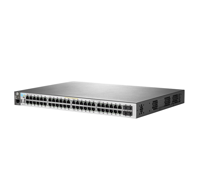 J9772A#ABB | HP ProCurve 2530-48G-PoE+ 48-Port 48 x 10/100/1000-T PoE+ Manageable Layer 2 Rack-Mountable Switch