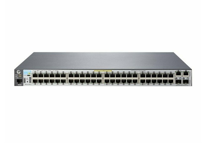 J9778A | HP ProCurve 2530-48-PoE+ 48-Ports 48 x 10/100 + 2 x Gigabit SFP + 2 x 10/100/1000 Managed 1U Rack-Mountable Switch