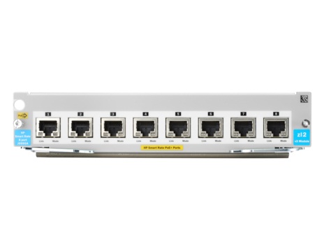 J9995-61001 | HP 5400R ZL2 8-Port 1/2.5/5/10GBASE-T POE+ with MACSEC V3 ZL2 Expansion Module