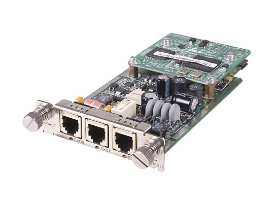 JD632A | HP Voice SIC for Data Networking 2 x FXS 1 x FXO JD632A | HP Voice SIC for Data Networking 2 x FXS 1 x FXO