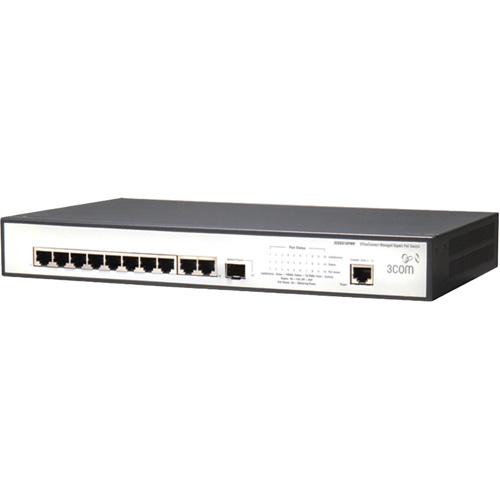 JD864A#ABA | HP V1905-10G-PoE 10 Port 1 Slot 10 10/100/1000Base-T 1 x SFP (mini-GBIC) Ethernet Switch