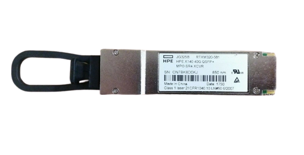 JG325B | HP X140 40G QSFP+ MPO SR4 Transceiver