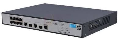 JG537-61101 | HP 1910-8-POE+ Switch L3 Managed 8 X 10/100 (POE+) + 2 X Combo Gigabit SFP Rack-mountable POE+