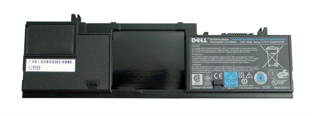 JG917 | Dell Notebook Battery 6200 mAh Lithium Ion (Li-Ion) 11.1 V DC