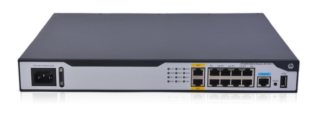 JH060A | HP MSR1003-8S Router Desktop Rack-mountable