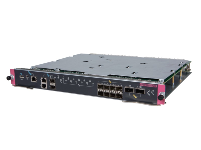 JH209A | HP FlexNetwork 7500 2.4TBPS Fabric with 8-Port 1/10GbE SFP+ and 2-Port 40GBE QSFP+ Main Processing Unit Switch Plug-in Module