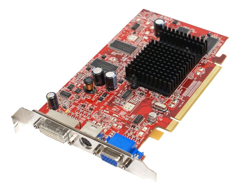 JH471 | Dell ATI RADEON X600 PCI Express 256 MB GDDR3 SDRAM DVI-VGA-TV-OUT Graphics Card without Cable