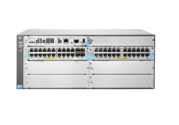 JL003A | HP 5406R 44GT POE+ / 4SFP+ (No PSU) V3 ZL2 Switch 44-Ports Managed Rack-mountable