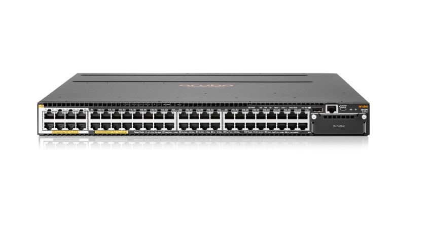 JL076A | HP Aruba 3810M 40G 8 HPE Smart Rate POE+ 1-Slot Switch 40-Ports Managed Rack-mountable