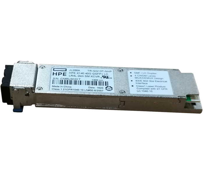 JL286-61001 | HP X140 QSFP+ Transceiver Module 40 Gigabit LAN