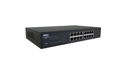 K4586 | Dell PowerConnect 2216 16-Ports 10/100 Ethernet Network Switch