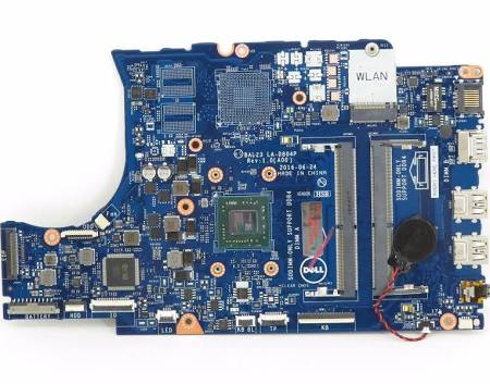 KF2J6 | Dell Inspiron 5765 Laptop Motherboard with AMD A9-9400 2.4GHz CPU