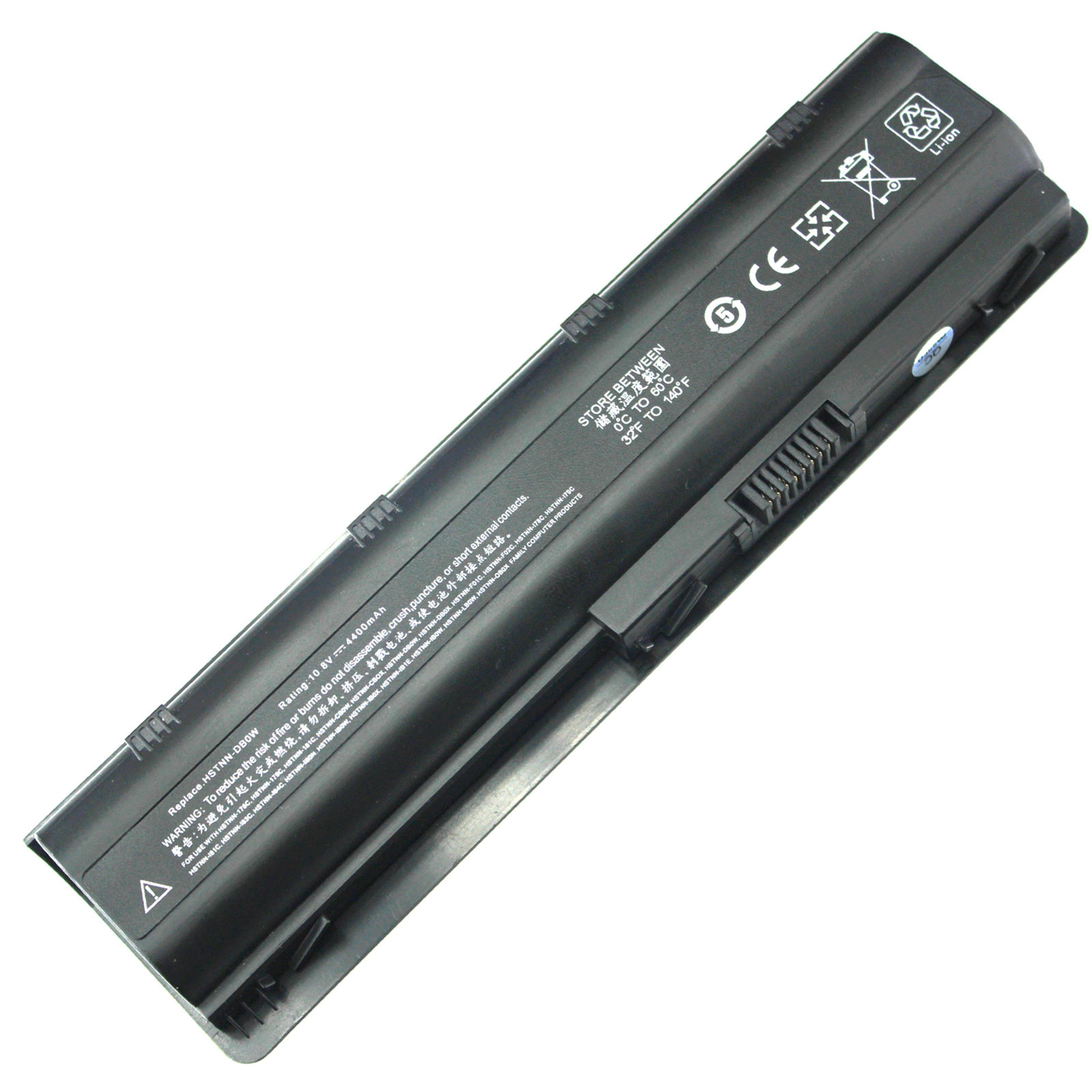 KS524AA | HP 6-Cell Lithium-ion (Li-Ion) 10.8VDC 4400mAh Notebook Battery for HP Pavilion dv4/dv5/dv6/HDX16 Series Entertainment Notebook PC